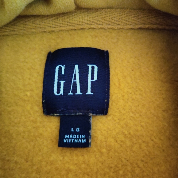 Gap Hooded Sweatshirt Dress in Honey Yellow 💛 - Picture 6 of 7